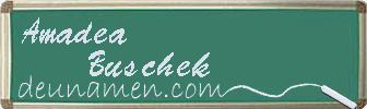 Amadea Buschek Visitenkarte